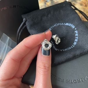 Peter Thomas Roth Silver Stud Earrings